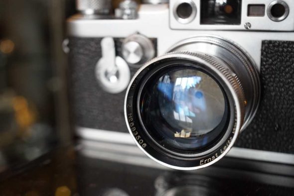 Leica IIIg body + Summitar 2 / 50mm lens, fresh CLA
