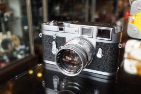 Leica M3 SS + 50mm Rigid Summicron, fresh service