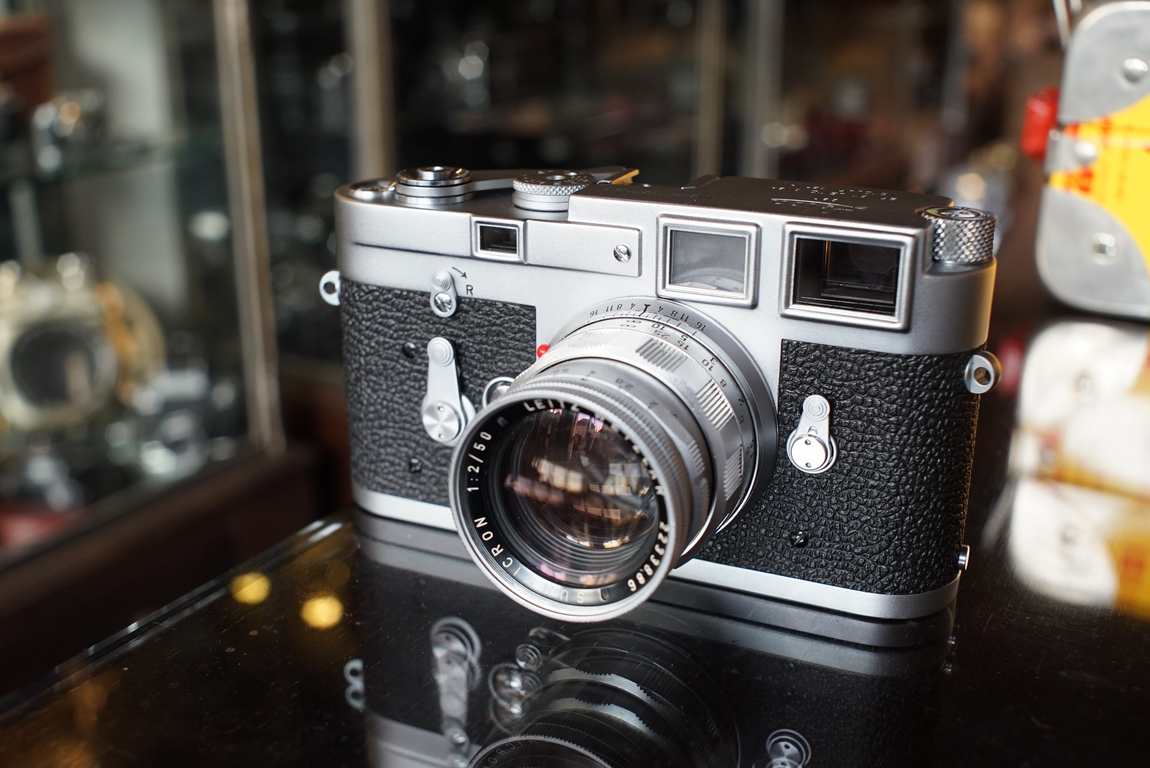 Leica M3 SS + 50mm Rigid Summicron, fresh service