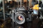 Canon A-1 kit with 1.8 / 50mm FD lens