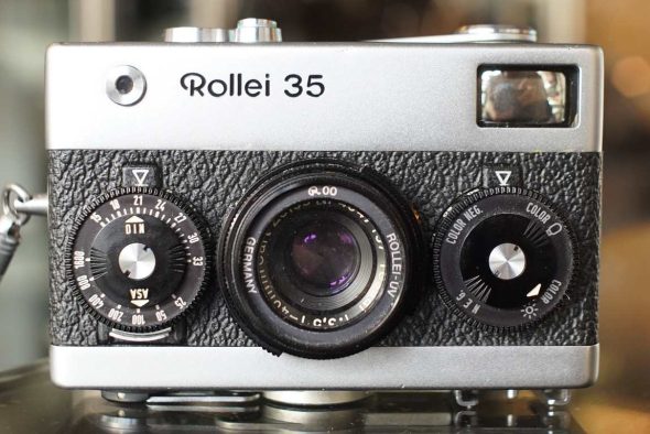 Rollei 35 silver, made in Germany, double boxed