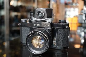 Pentax S1a + Pentax Meter + Super-Takumar 55mm F/2, OUTLET