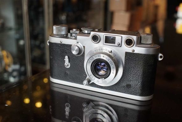 Leotax LTM camera with Simlar 5cm F/3.5 lens, Leica copy, OUTLET