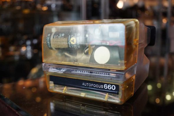 Polaroid Autofocus 660, Transparant Edition, for collectors