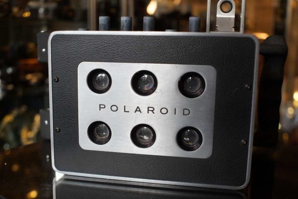 Polaroid Land Portrait camera model 600, 4×5” with 6 lenses