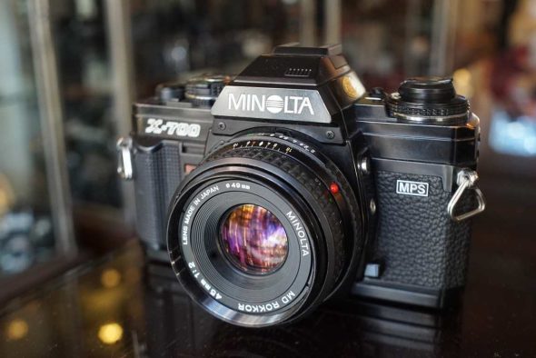 Minolta X-700 + MD 45mm F/2 lens kit, boxed