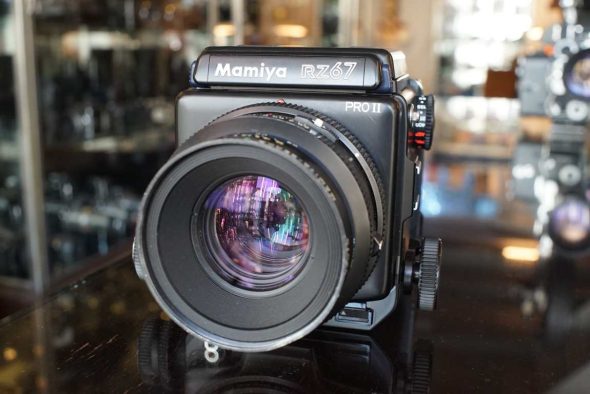 Mamiya RZ67 + Sekor 110mm F/2.8 lens & Pro II 120 back