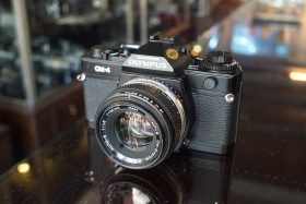Olympus OM-4 kit + OM zuiko 50mm F/1.8 lens