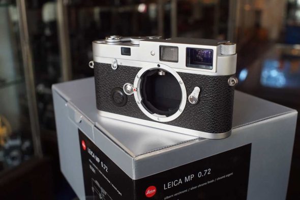 Leica 10301 MP body chrome, june 2020, boxed