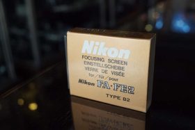 Nikon Type B2 focusing screen for FA and FE2, boxed