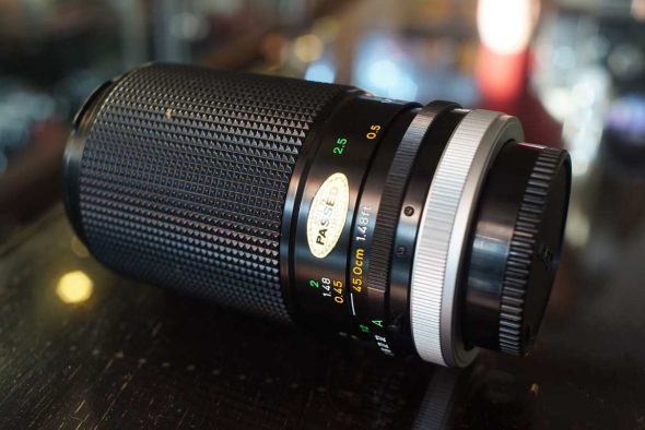 Canon FD 100mm F/4 S.C. Macro lens with 1:1 magnification