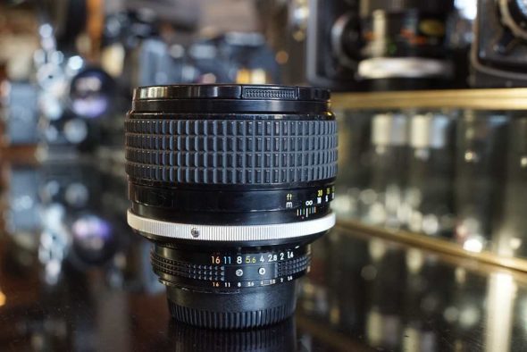 Nikon Nikkor 85mm F/1.4 AI-S portrait lens