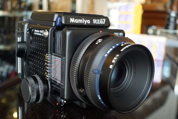 Mamiya RZ67 Pro IID kit + 2.8 / 110 + 120 film back, Boxed