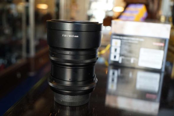 Petzval 80.5mm F/1.9 MKII Art Lens black for Nikon F, boxed