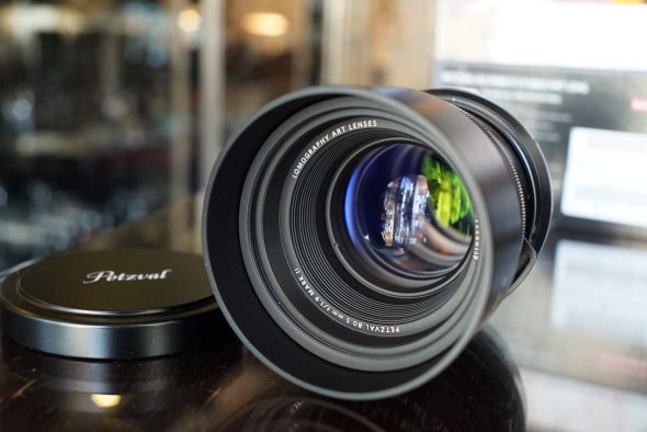 Petzval 80.5mm F/1.9 MKII Art Lens black for Nikon F, boxed