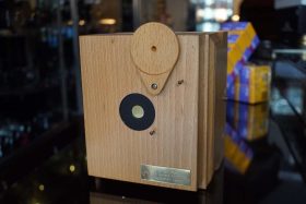 The Robert Rigby wooden 4×5” Pin Hole camera