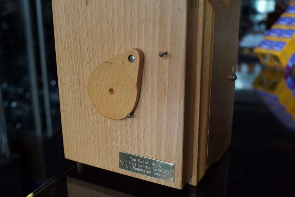 The Robert Rigby wooden 4×5” Pin Hole camera