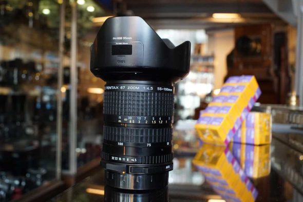 Pentax 67 Zoom 55-100mm F/4.5, boxed