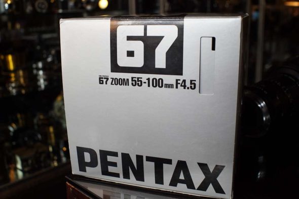 Pentax 67 Zoom 55-100mm F/4.5, boxed