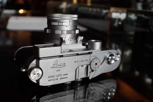 Leica M3 Single Stroke + Dual Range 50mm F/2 Summicron lens
