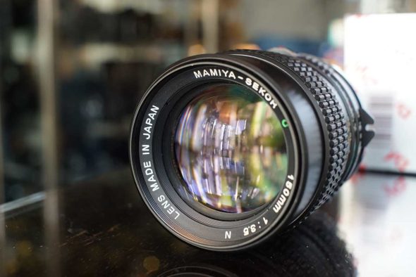 Mamiya 150mm F/3.5 N lens for M645, boxed