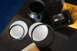 Lot various Nikon accessoires incl HS-8, filters and more