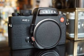 Leica R6.2 body black, boxed