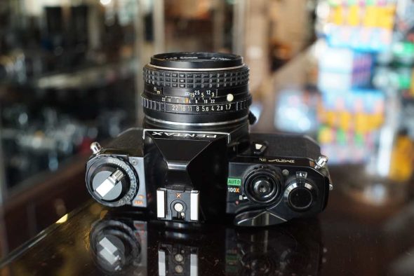 Pentax MV1 black + SMC Pentax-M 50mm F/1.7 lens