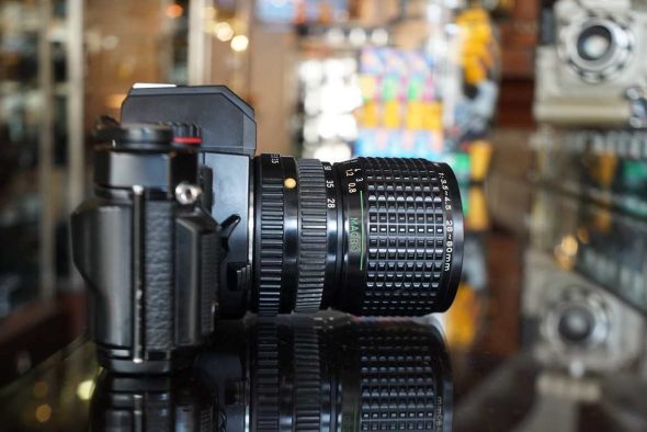 Pentax Program A + SMC 28-80mm F/3.5-4.5 zoom lens