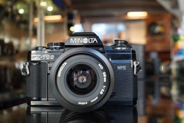 Minolta X700 kit with 2.8 / 28mm MD lens