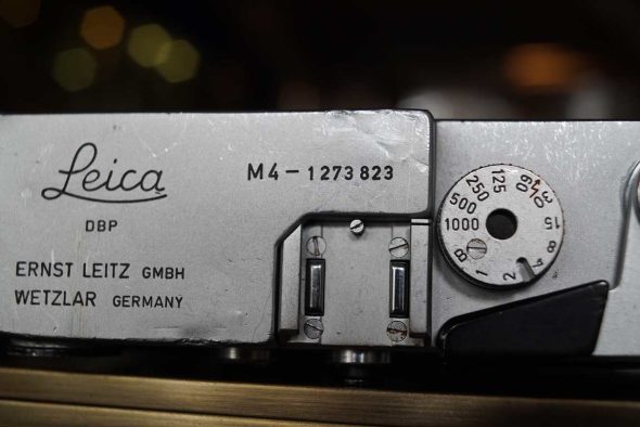 Leica M4 body, worn but with full CLA