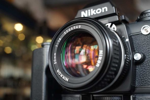 Nikon F3 incl. MD-4 drive + Nikkor 50mm F/1.4 AI-S