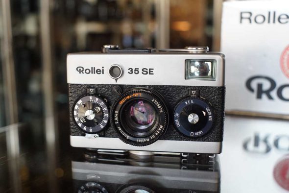 Rollei 35SE chrome Sonnar 40/2.8, boxed, collection/OUTLET