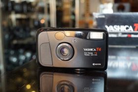 Yashica T4 black with 35mm F/3.5 lens, boxed