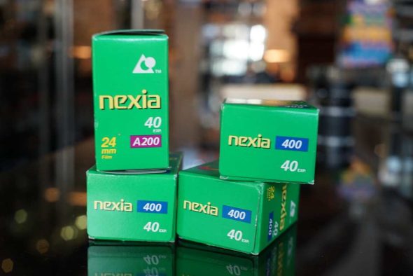 Fujifilm Nexia AP-C film, lot of 4 rolls