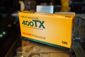 5pack Kodak tri-X 400 film. 400TZ, 120, expired 5-pack 2017