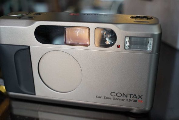 Contax T2 champagne, boxed
