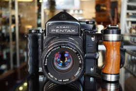 Pentax 6×7 MLU kit + Takumar 90mm F/2.8 LS lens