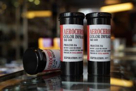 Kodak AEROCHROME 400 in 120 format, 3 rolls, very rare film