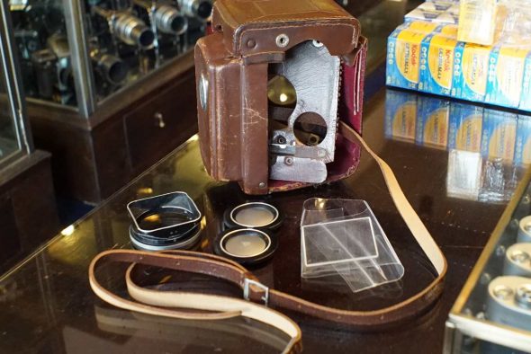 Rolleiflex Wide TLR with Distagon 55mm F/4 lens, recent CLA, boxed