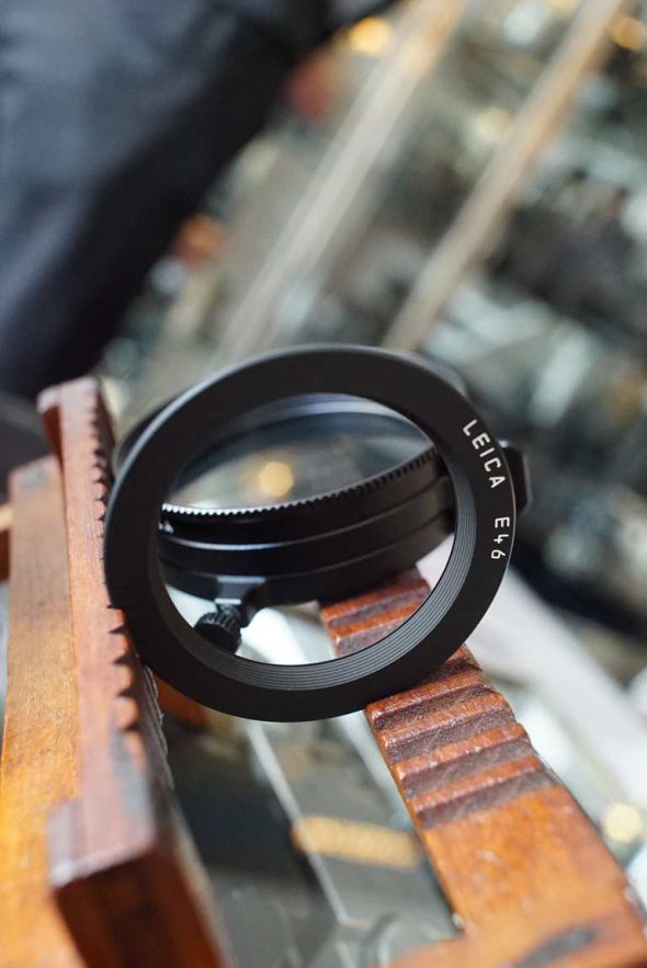 Leica 13356 Polarisation filter M, with E46 adapter ring