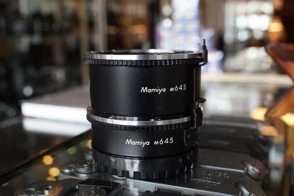 Mamiya Extension tubes No.2 and No.3 for M645