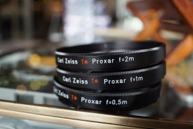 Hasselblad kit of 3x Carl Zeiss PROXAR Filtes B60 mount