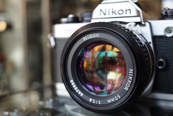 Nikon FM2n chrome + Nikkor 50mm F/1.4 AI
