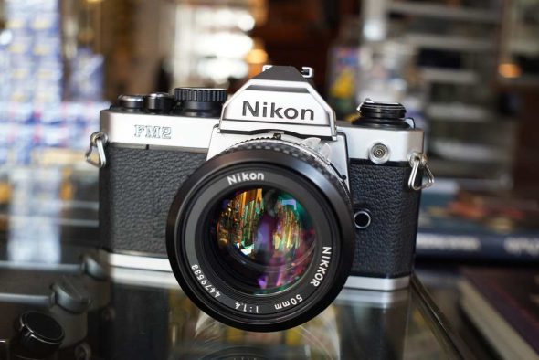 Nikon FM2n chrome + Nikkor 50mm F/1.4 AI