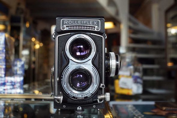 Rolleiflex T with Tessar 75mm F/3.5 lenses