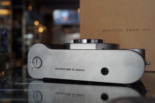 Minolta Prod 20’s compact camera, boxed
