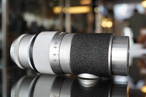 Leica Leitz Hektor 135mm F/4.5 LTM chrome lens