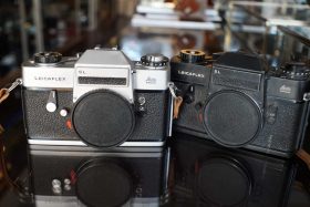 2x Leica Leicaflex SL bodies, faulty, OUTLET