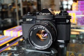 Canon EF kit + FD 50mm F/1.8 lens, OUTLET